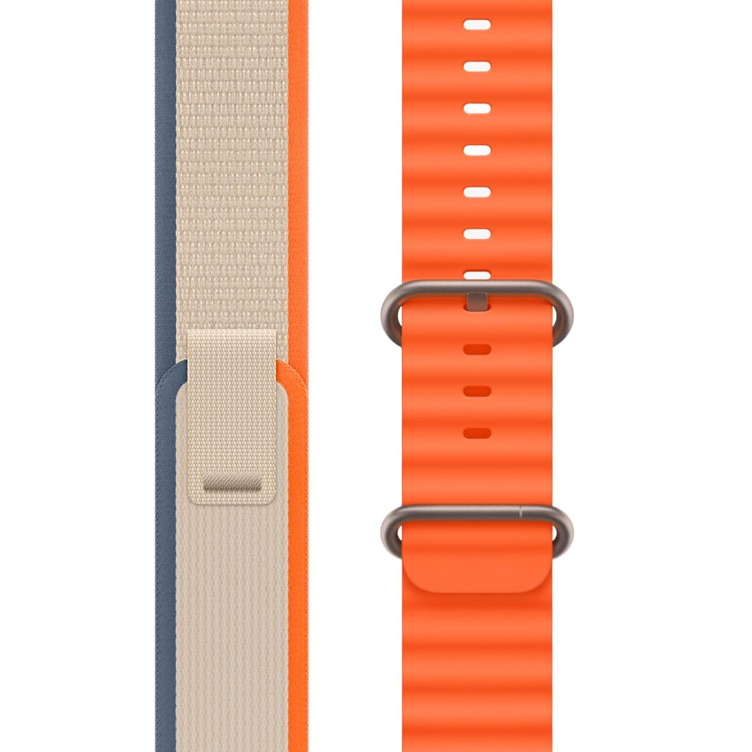 Ceas Smartwatch, Touchscreen, Ecran AMOLED, Asistent vocal, Monitorizarea starii de sanatate, Fitness, Meniu Waterfall, Cadran AI, Rezistent la apa si socuri, Portocaliu