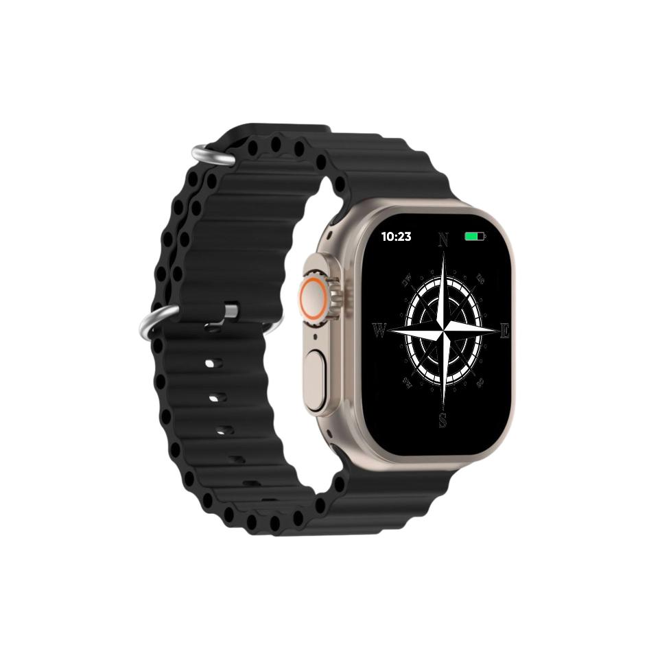 Ceas Smartwatch, Touchscreen, Ecran AMOLED, Asistent vocal, Monitorizarea starii de sanatate, Fitness, Meniu Waterfall, Cadran AI, Rezistent la apa si socuri, Silver