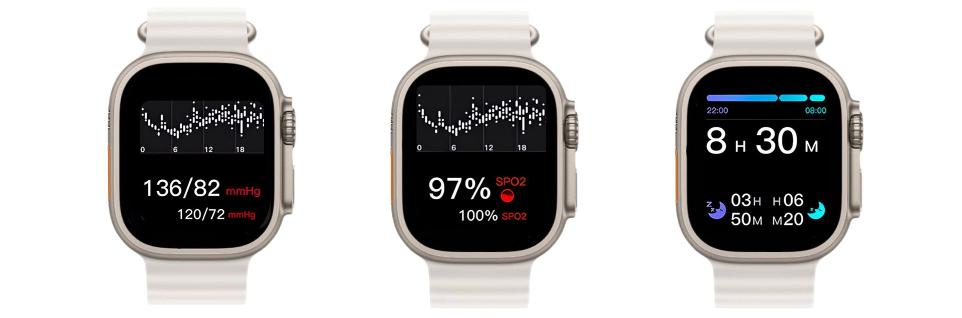 Ceas Smartwatch, Touchscreen, Ecran AMOLED, Asistent vocal, Monitorizarea starii de sanatate, Fitness, Meniu Waterfall, Cadran AI, Rezistent la apa si socuri, Gri
